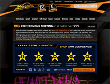 Tablet Screenshot of motorcyclecloseouts.com